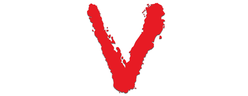 V logo