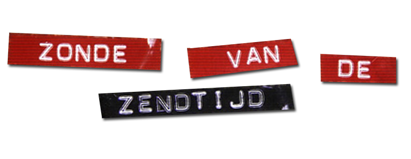 Zonde van de zendtijd