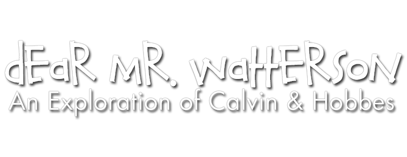 Dear Mr. Watterson