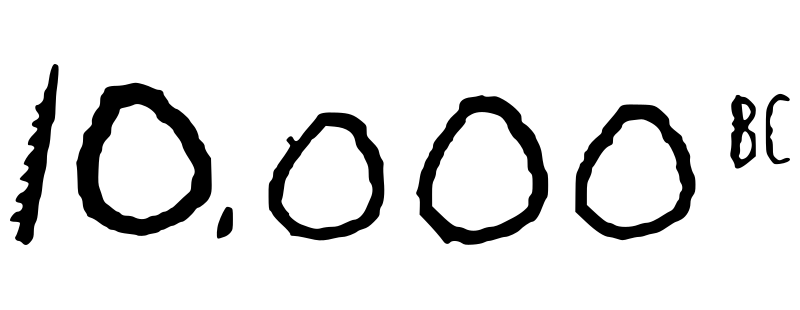 10,000 BC
