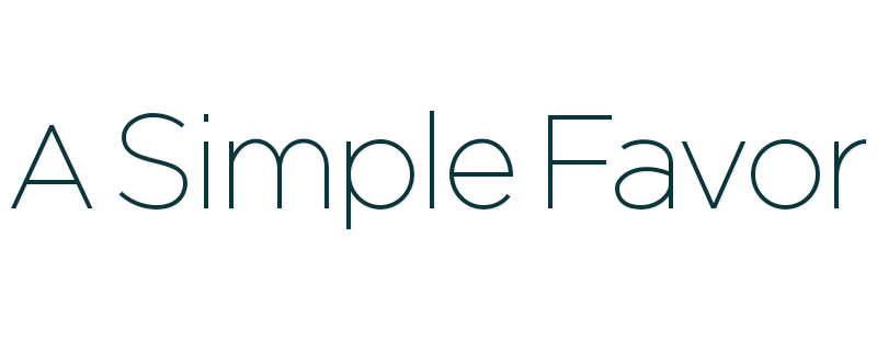 A Simple Favor