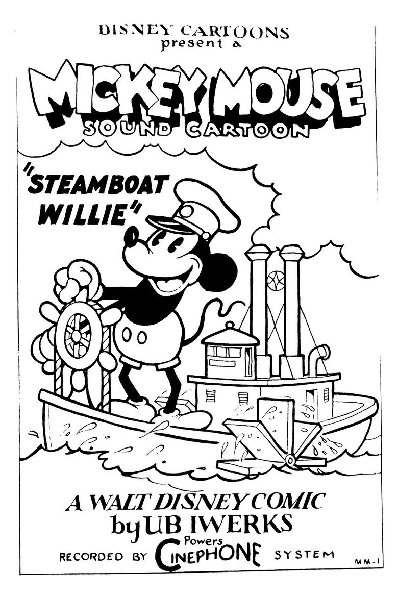 Steamboat Willie (1928) — affiche film et bande-annonce