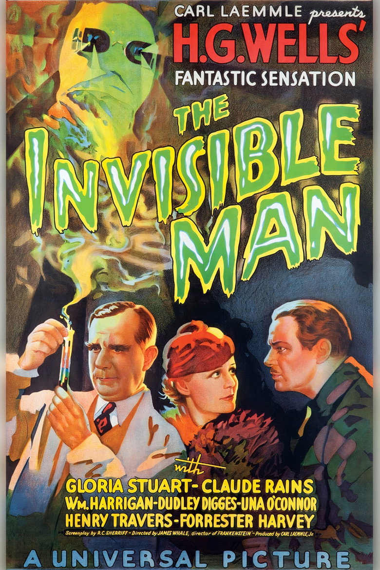The Invisible Man (1933) — affiche film et bande-annonce