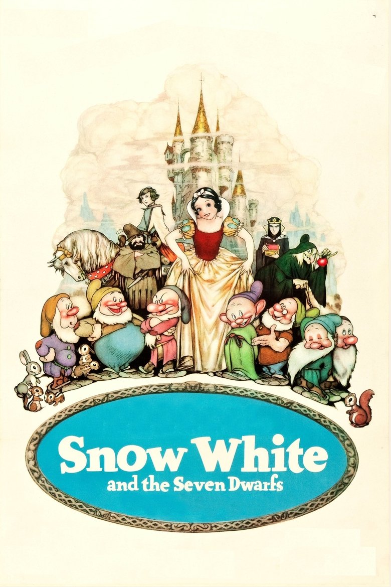 Snow White and the Seven Dwarfs (1937) — affiche film et bande-annonce