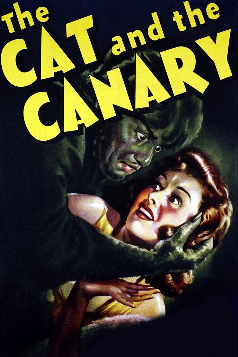 The Cat and the Canary (1939) — affiche film et bande-annonce