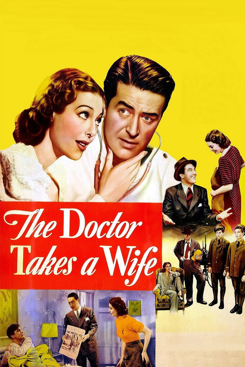 The Doctor Takes a Wife (1940) — affiche film