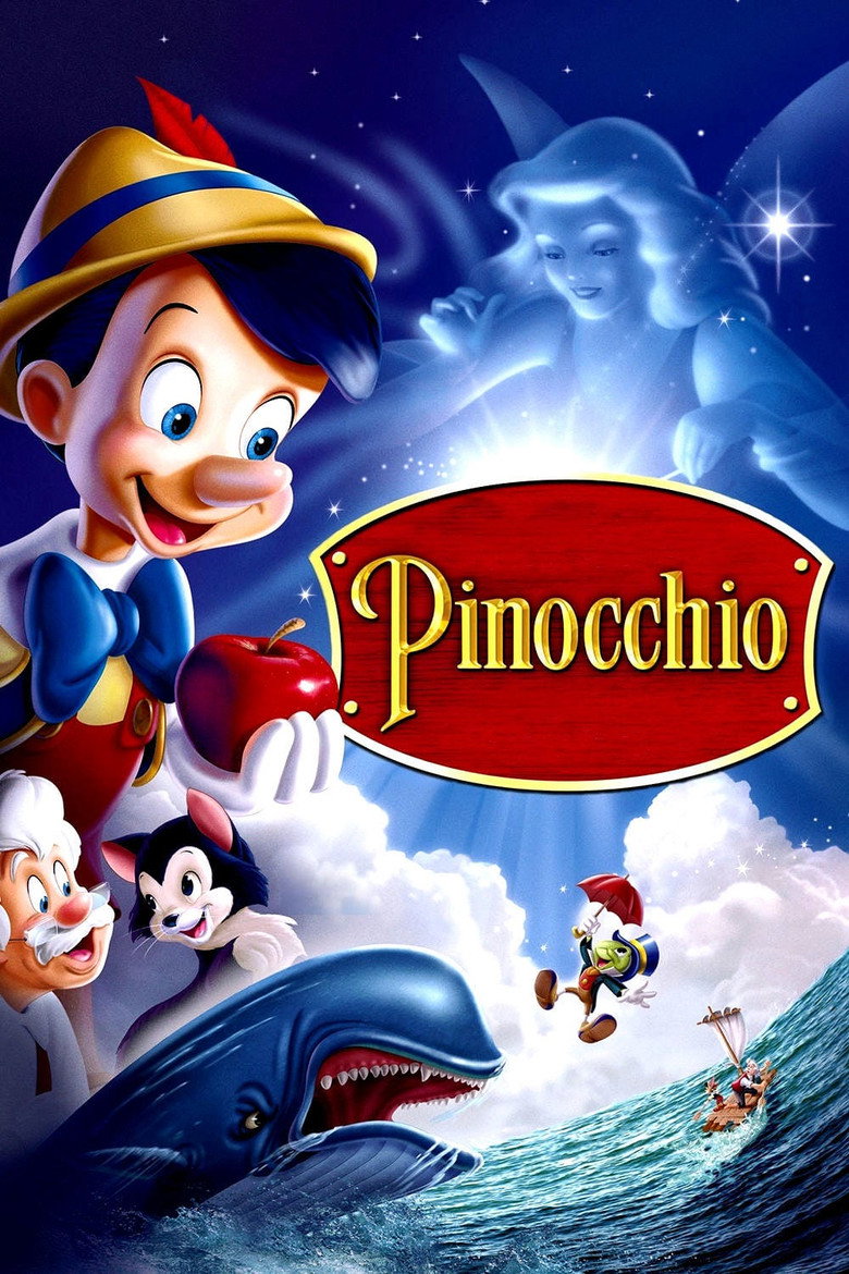 Pinocchio (1940) — affiche film et bande-annonce