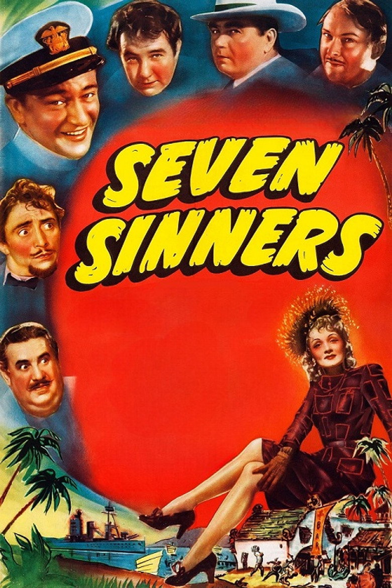 Seven Sinners (1940) — affiche film et bande-annonce