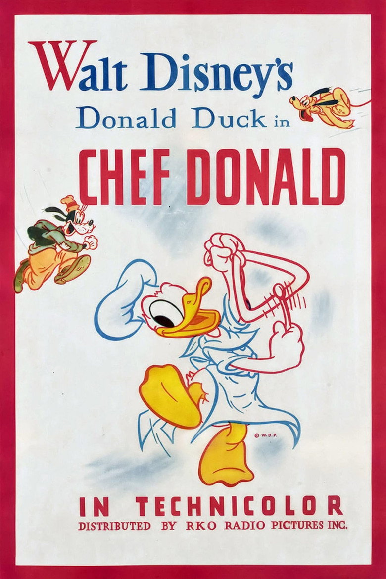 Chef Donald (1941) — affiche film
