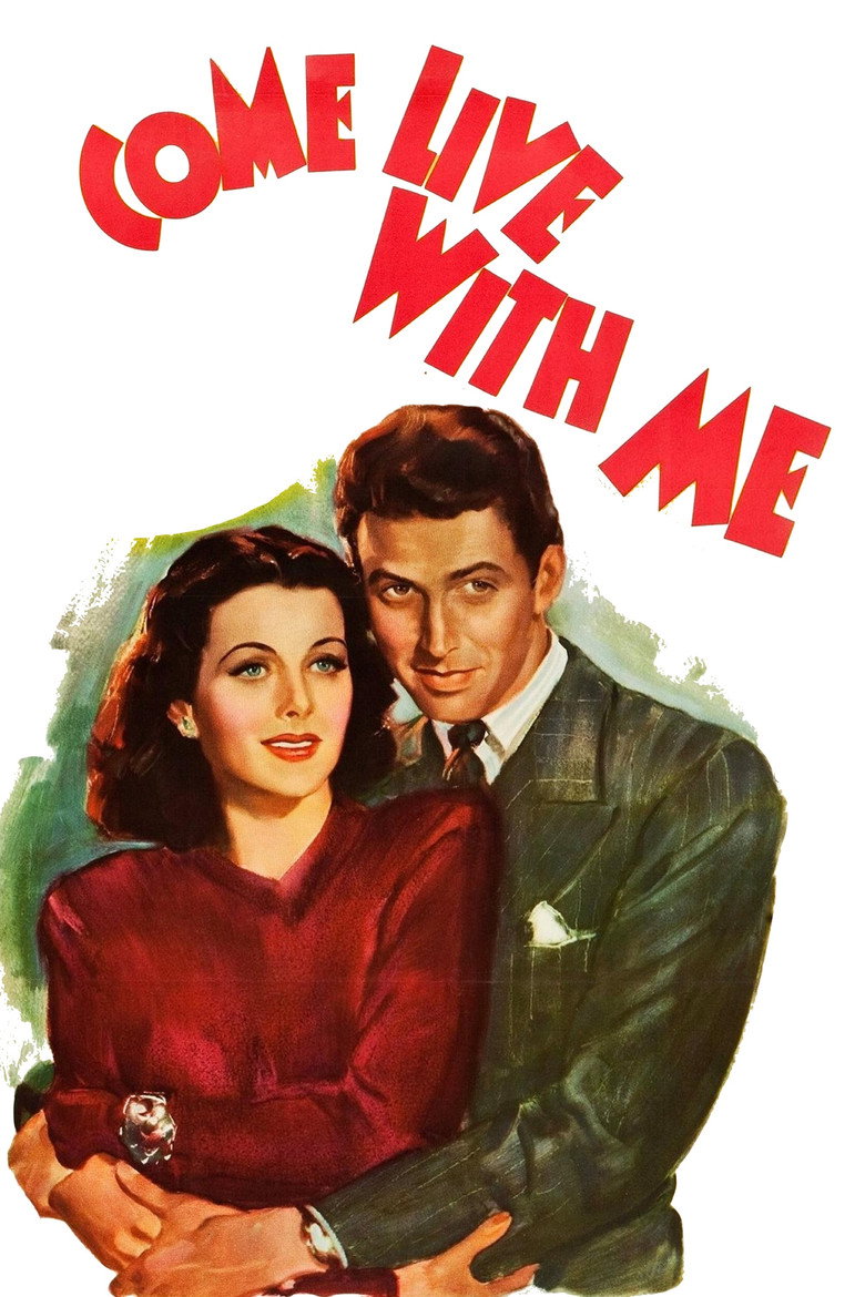 Come Live with Me (1941) — affiche film