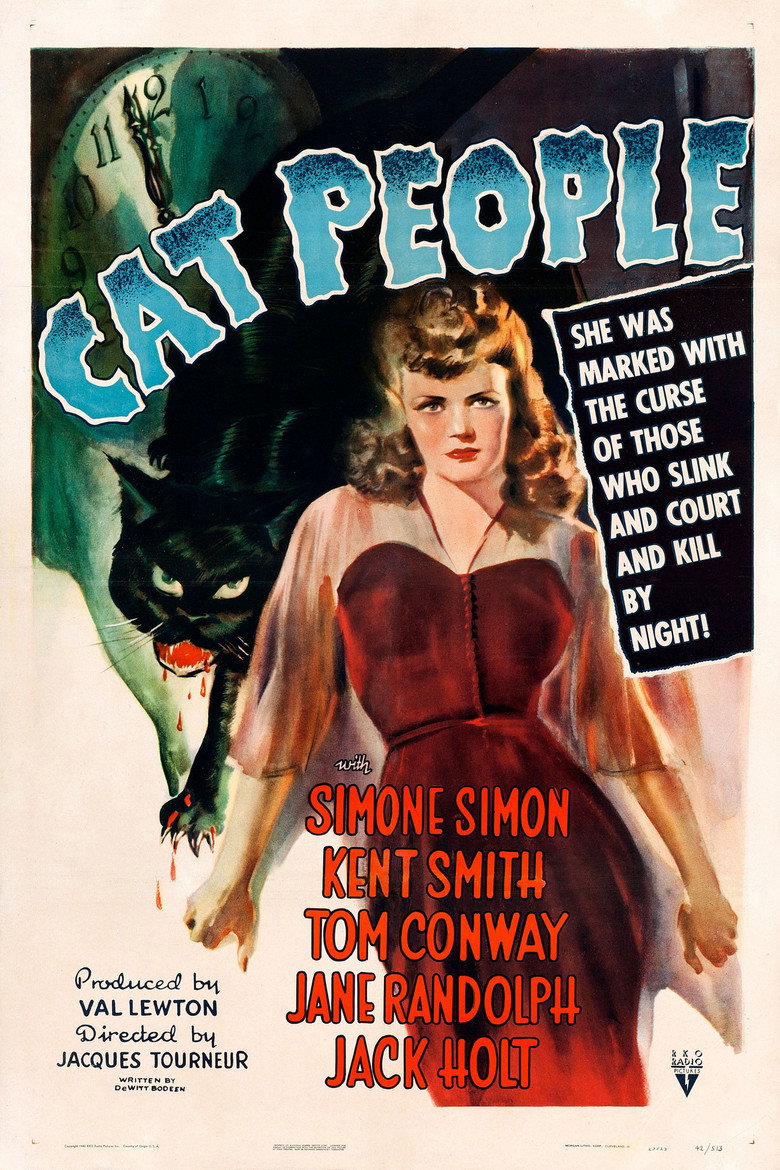 Cat People (1942) — affiche film et bande-annonce