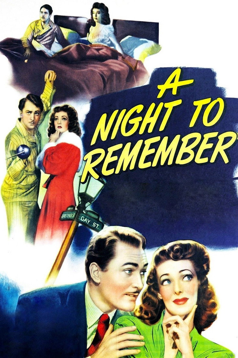 A Night to Remember (1942) — affiche film et bande-annonce