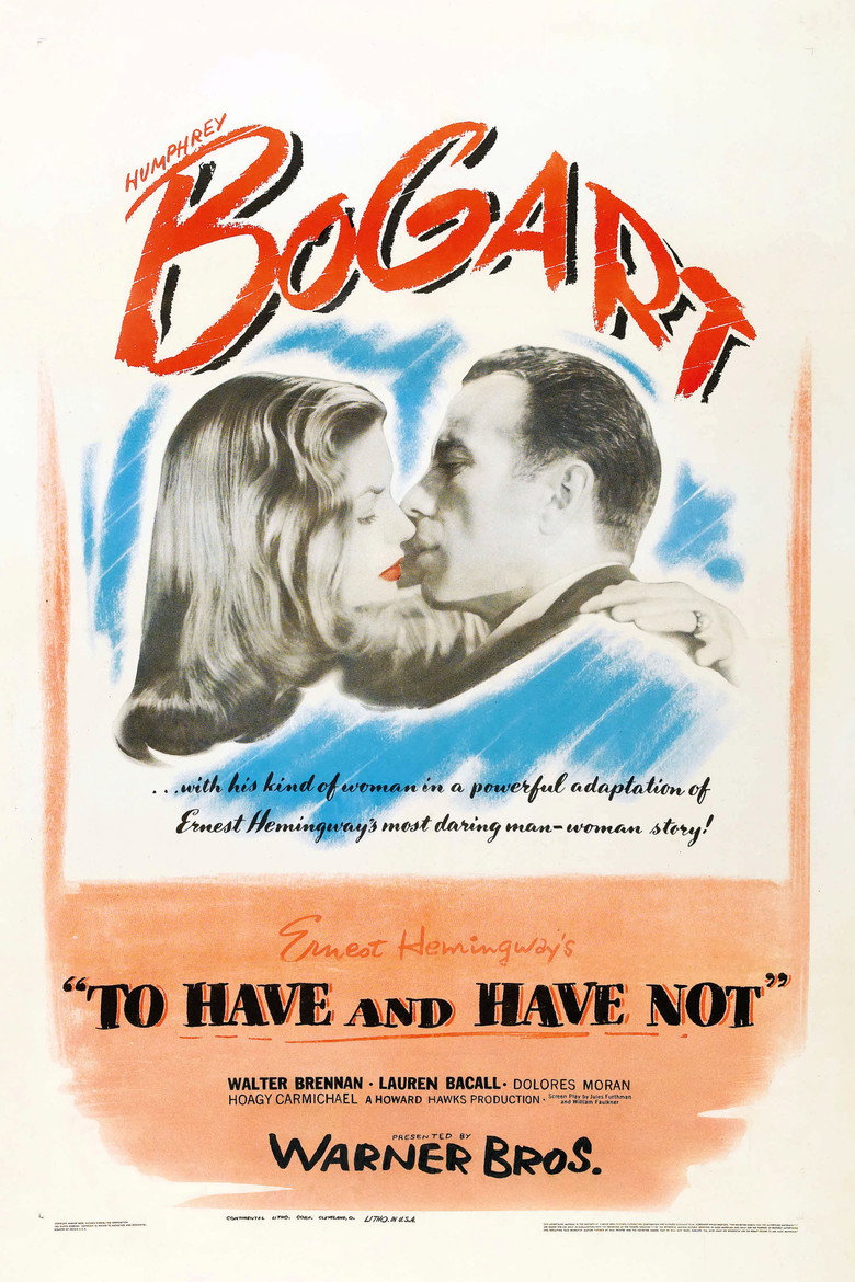 To Have and Have Not (1944) — affiche film et bande-annonce
