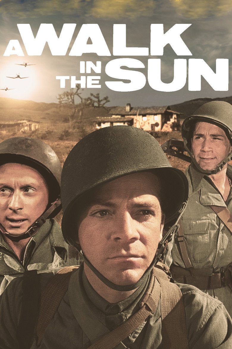 A Walk in the Sun (1945) — affiche film