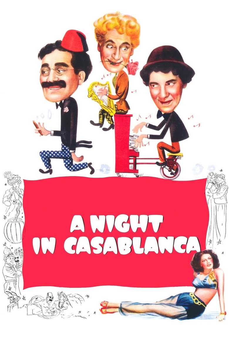 A Night in Casablanca (1946) — affiche film et bande-annonce