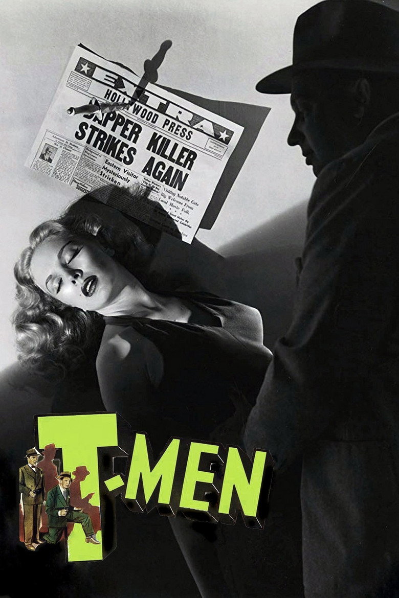 T-Men (1947) — affiche film et bande-annonce