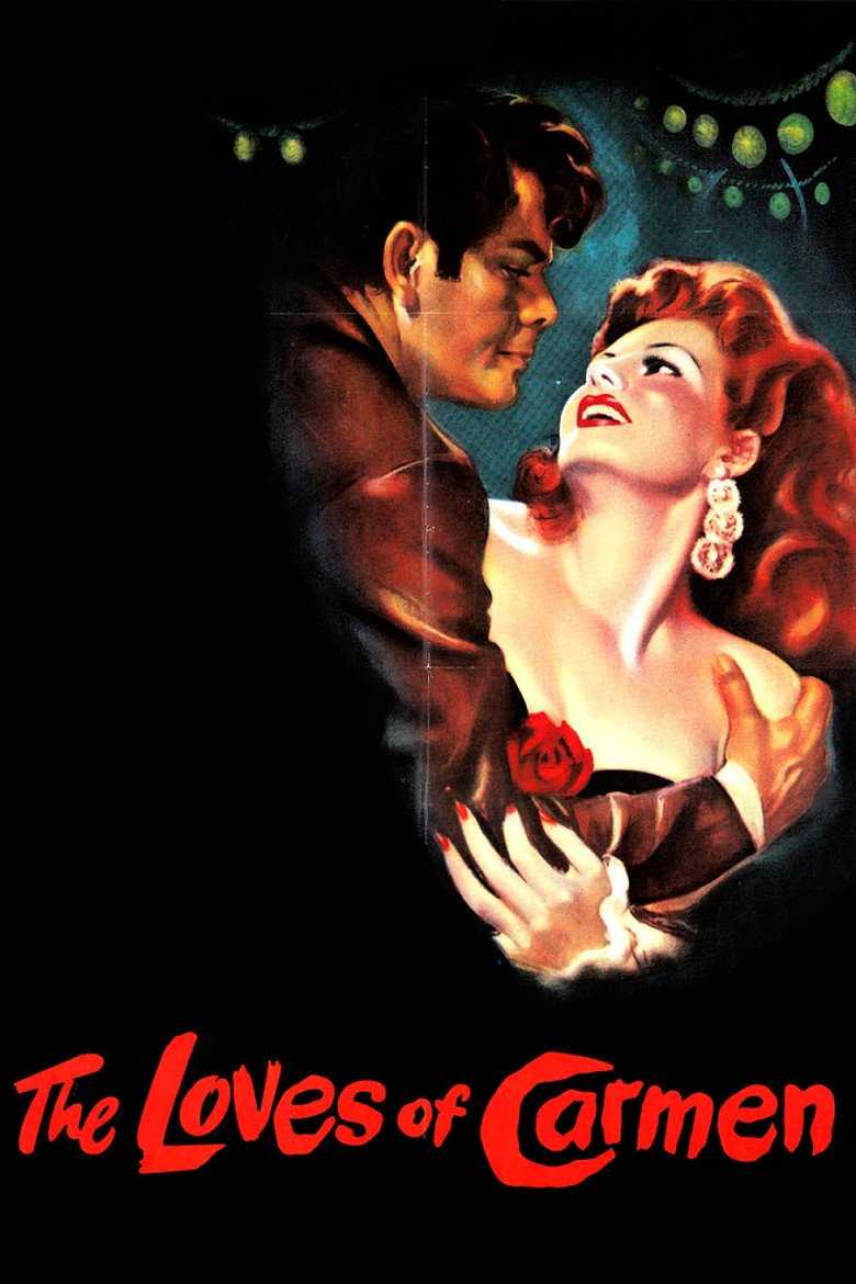 The Loves of Carmen (1948) — affiche film