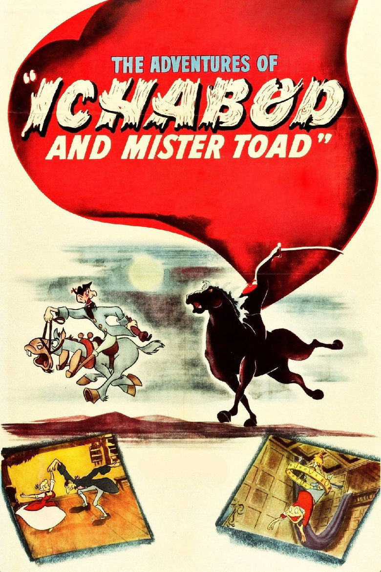 The Adventures of Ichabod and Mr. Toad (1949) — affiche film et bande-annonce