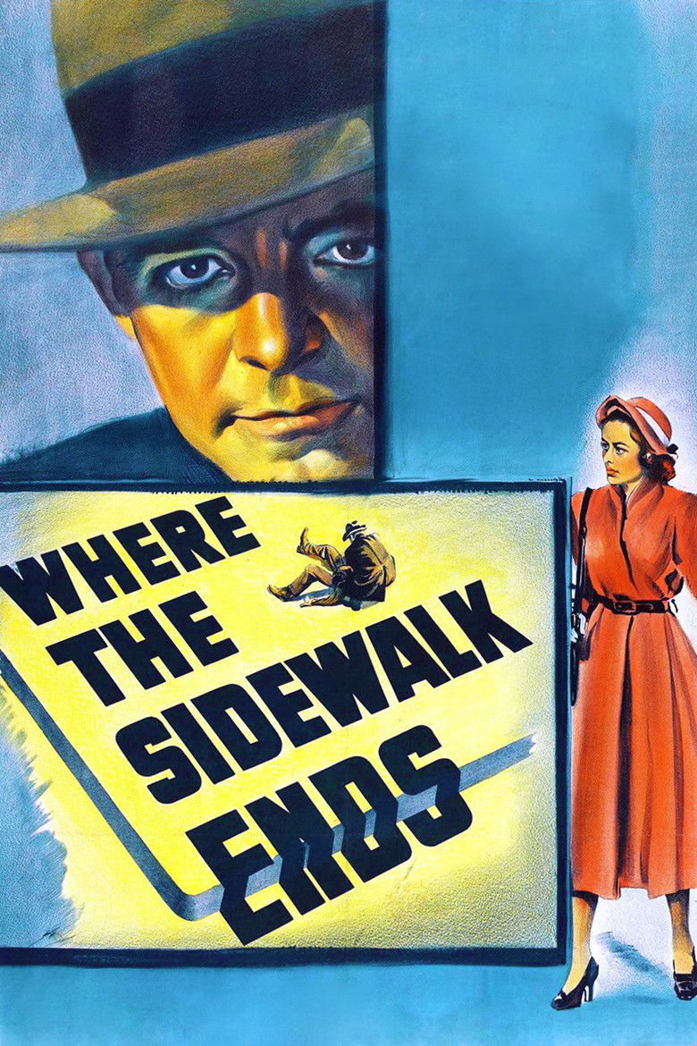 Where the Sidewalk Ends (1950) — affiche film et bande-annonce