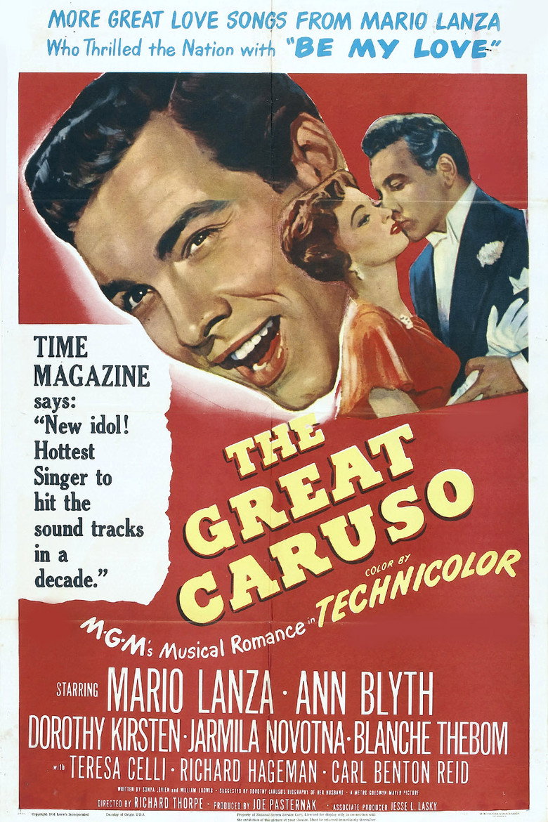 The Great Caruso (1951) — affiche film et bande-annonce