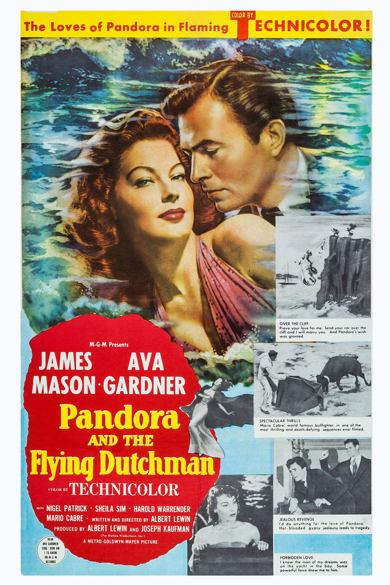 Pandora and the Flying Dutchman (1951) — affiche film et bande-annonce