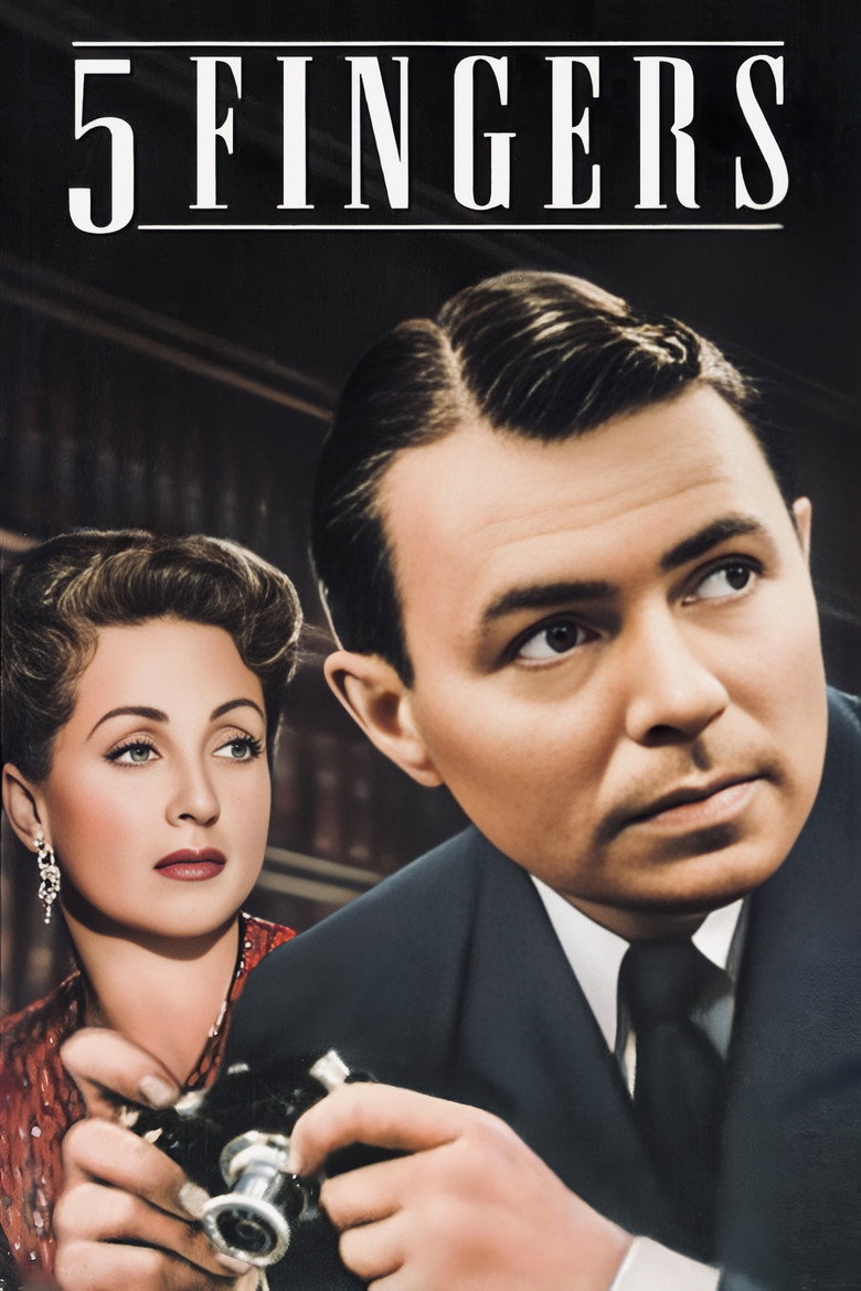 5 Fingers (1952) — affiche film et bande-annonce