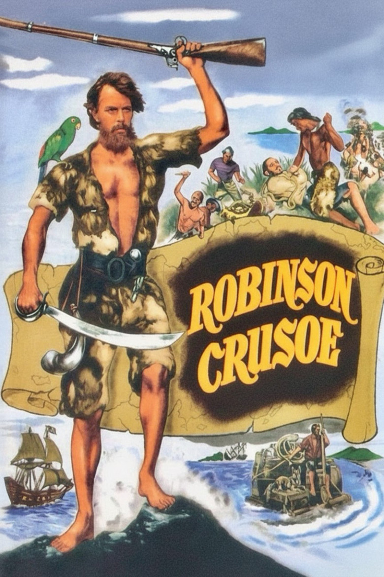 Robinson Crusoe (1954) — affiche film et bande-annonce
