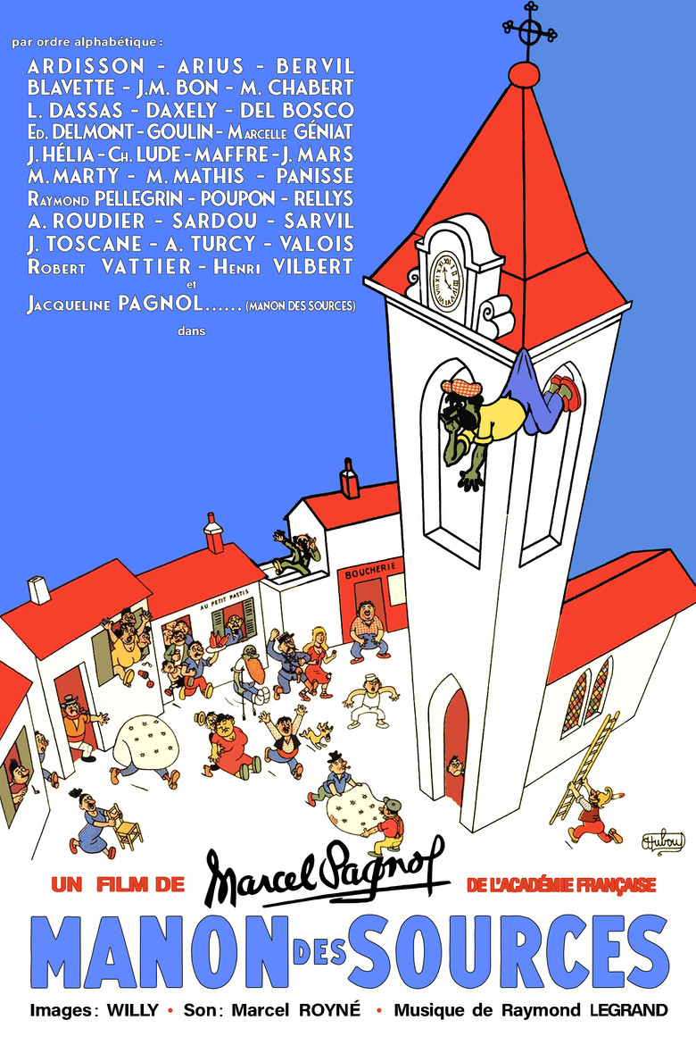 Manon des sources (1952) — affiche film