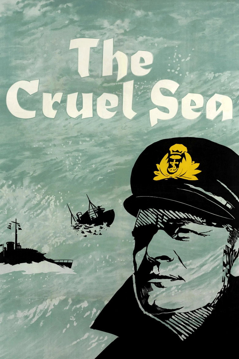 The Cruel Sea (1953) — affiche film et bande-annonce