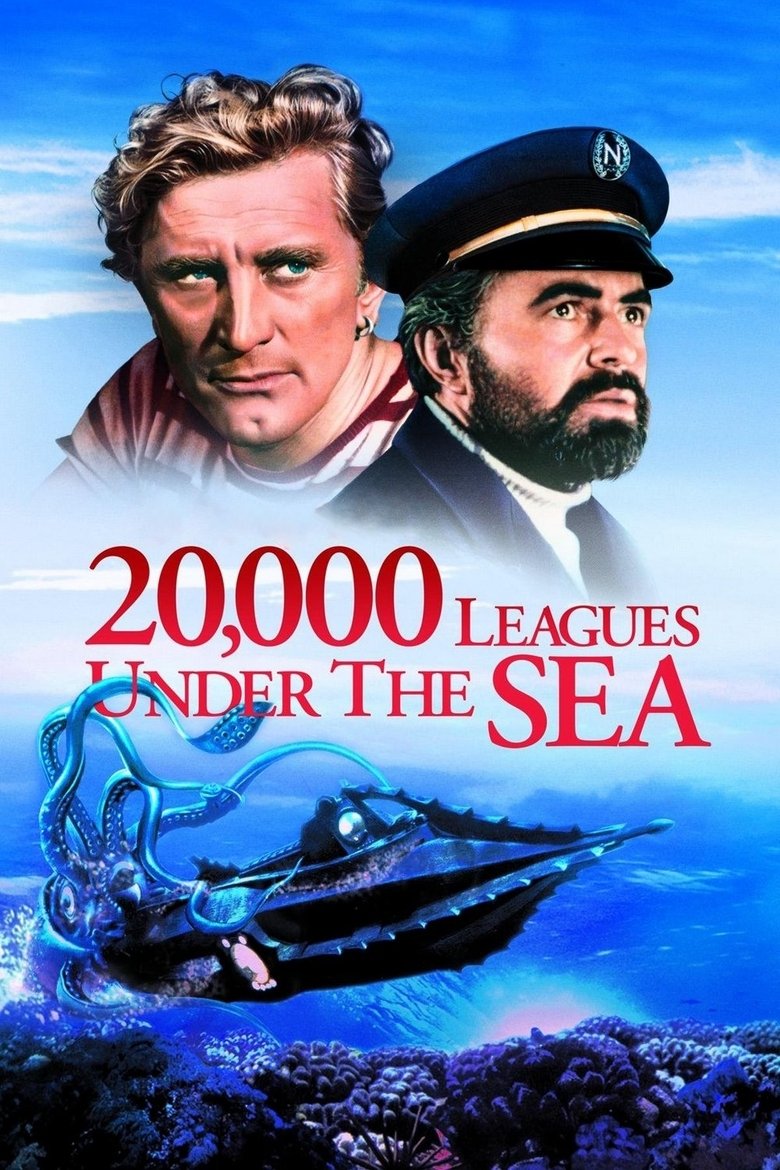20,000 Leagues Under the Sea (1954) — affiche film et bande-annonce