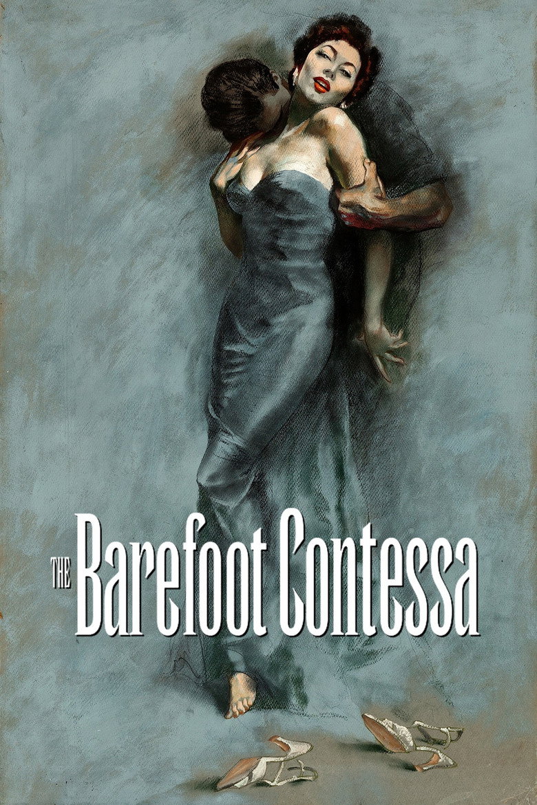 The Barefoot Contessa (1954) — affiche film et bande-annonce