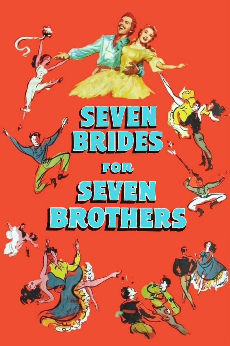 Seven Brides for Seven Brothers (1954) — affiche film et bande-annonce