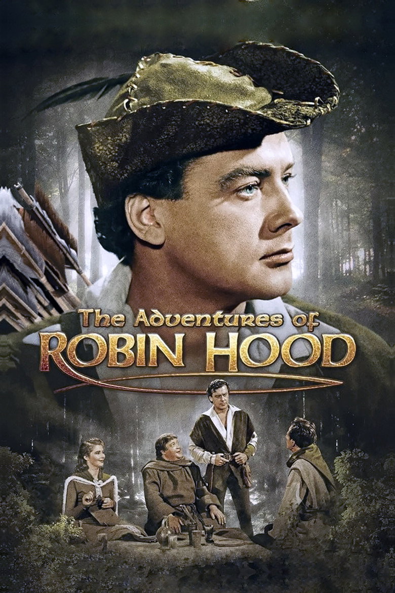 The Adventures of Robin Hood (1955) — affiche série et bande-annonce