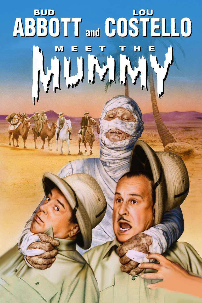 Abbott and Costello Meet the Mummy (1955) — affiche film et bande-annonce