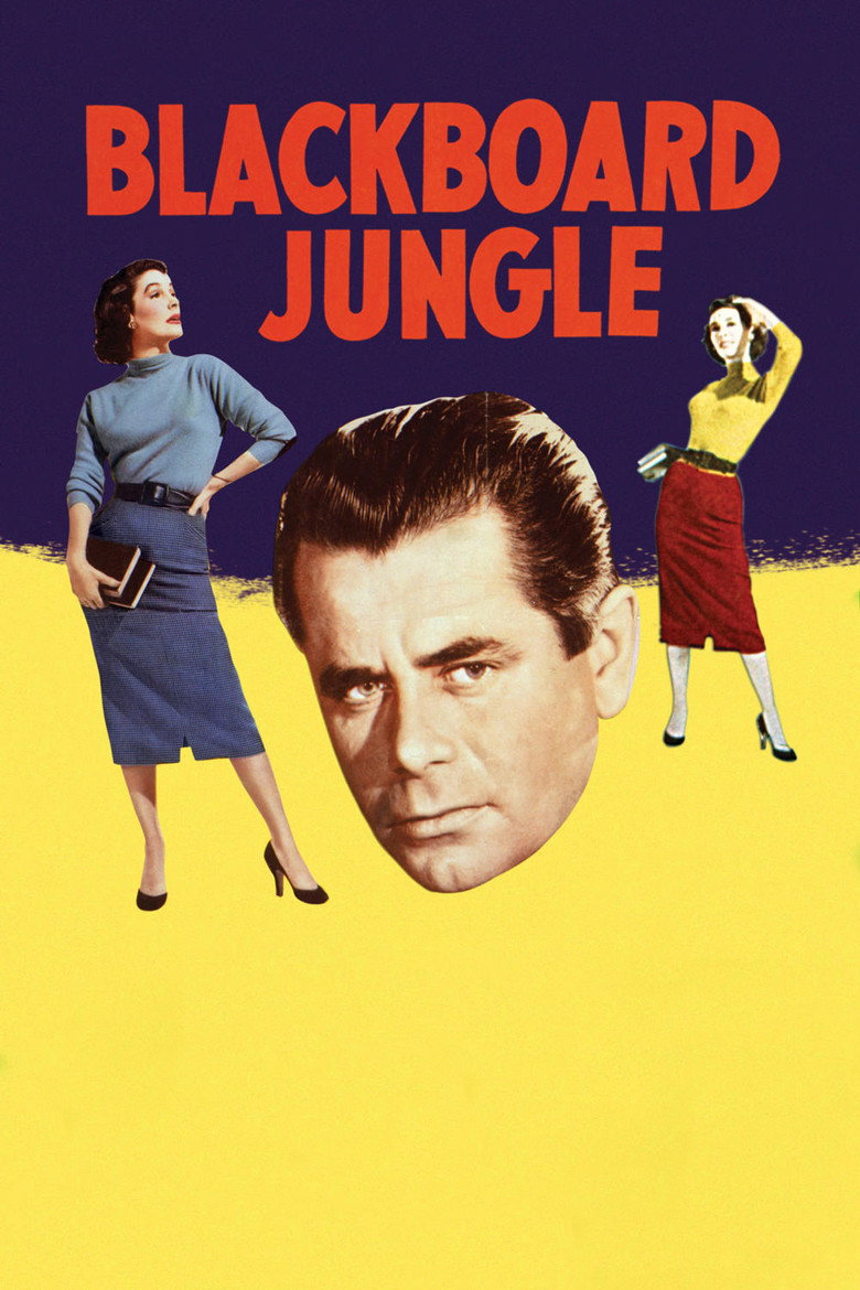 Blackboard Jungle (1955) — affiche film et bande-annonce