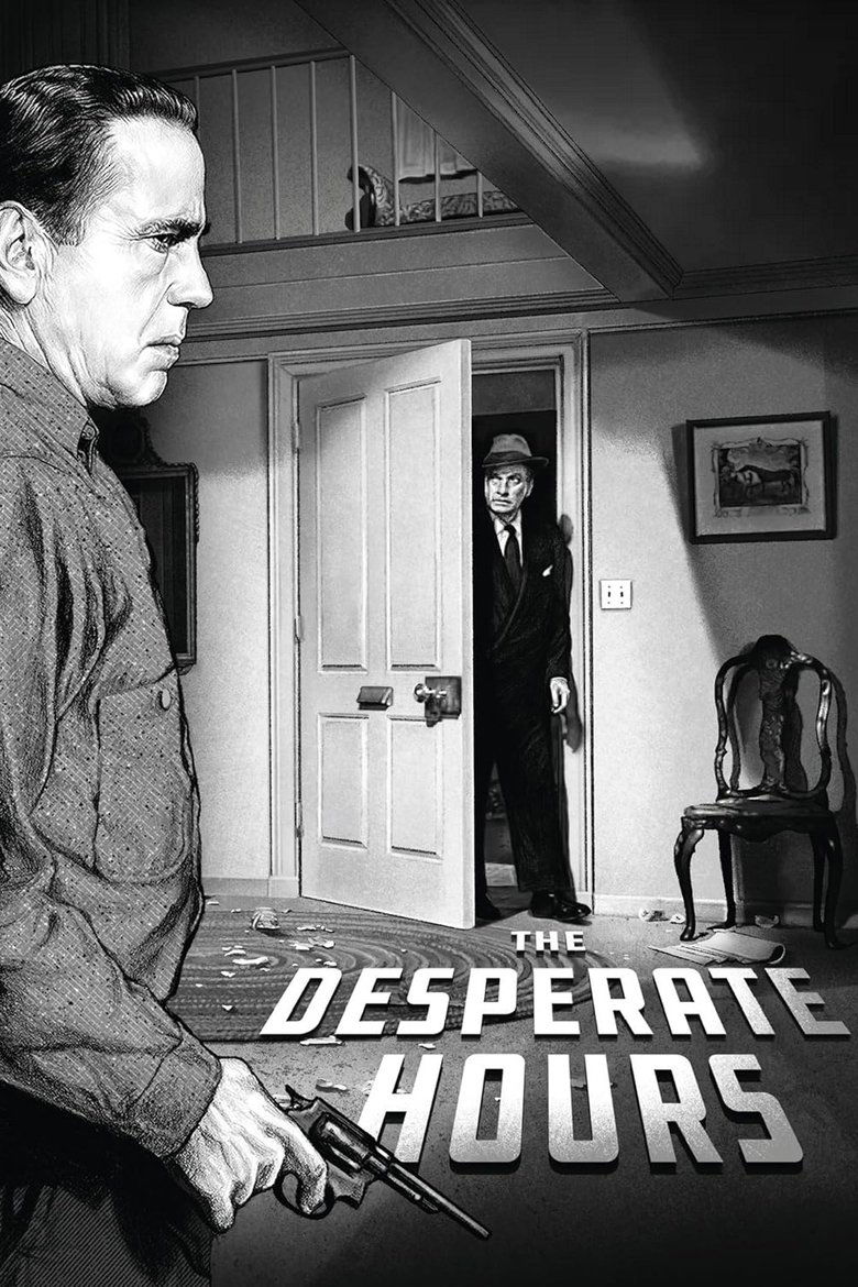 The Desperate Hours (1955) — affiche film et bande-annonce