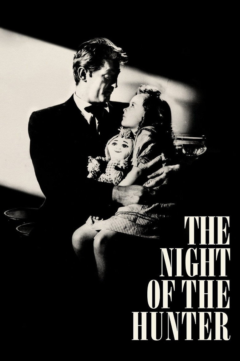 The Night of the Hunter (1955) — affiche film et bande-annonce