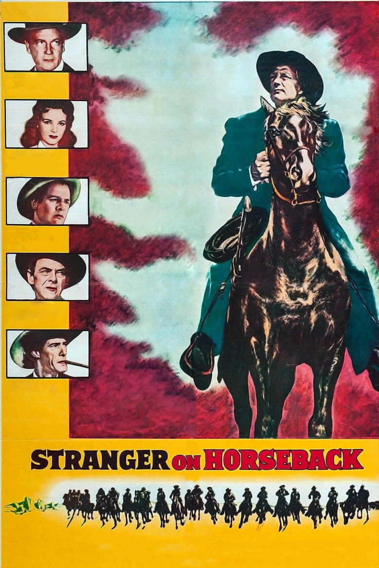 Stranger on Horseback (1955) — affiche film