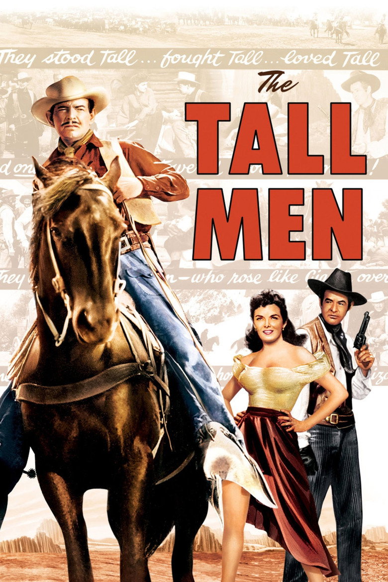 The Tall Men (1955) — affiche film et bande-annonce