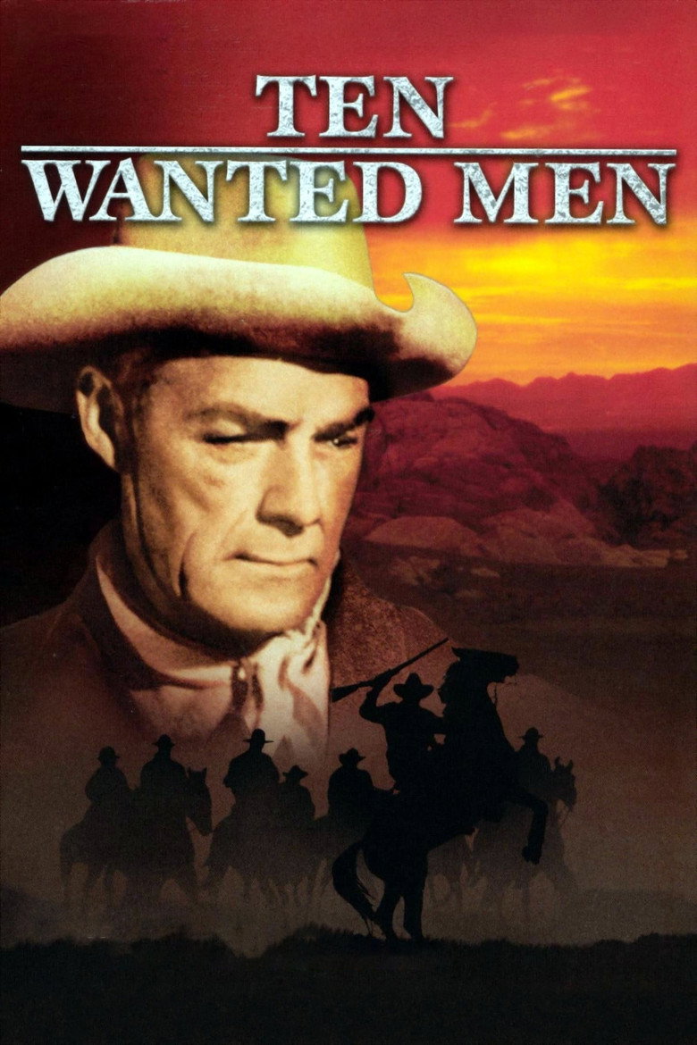 Ten Wanted Men (1955) — affiche film et bande-annonce