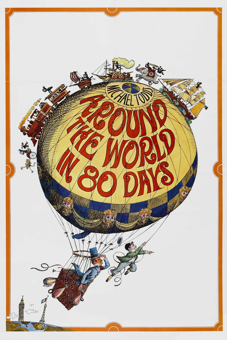Around the World in 80 Days (1956) — affiche film et bande-annonce