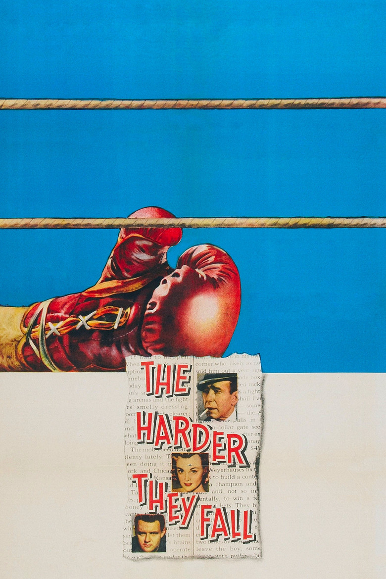 The Harder They Fall (1956) — affiche film et bande-annonce