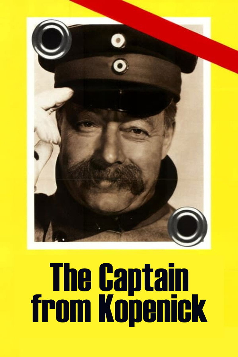 The Captain from Köpenick (1956) — affiche film
