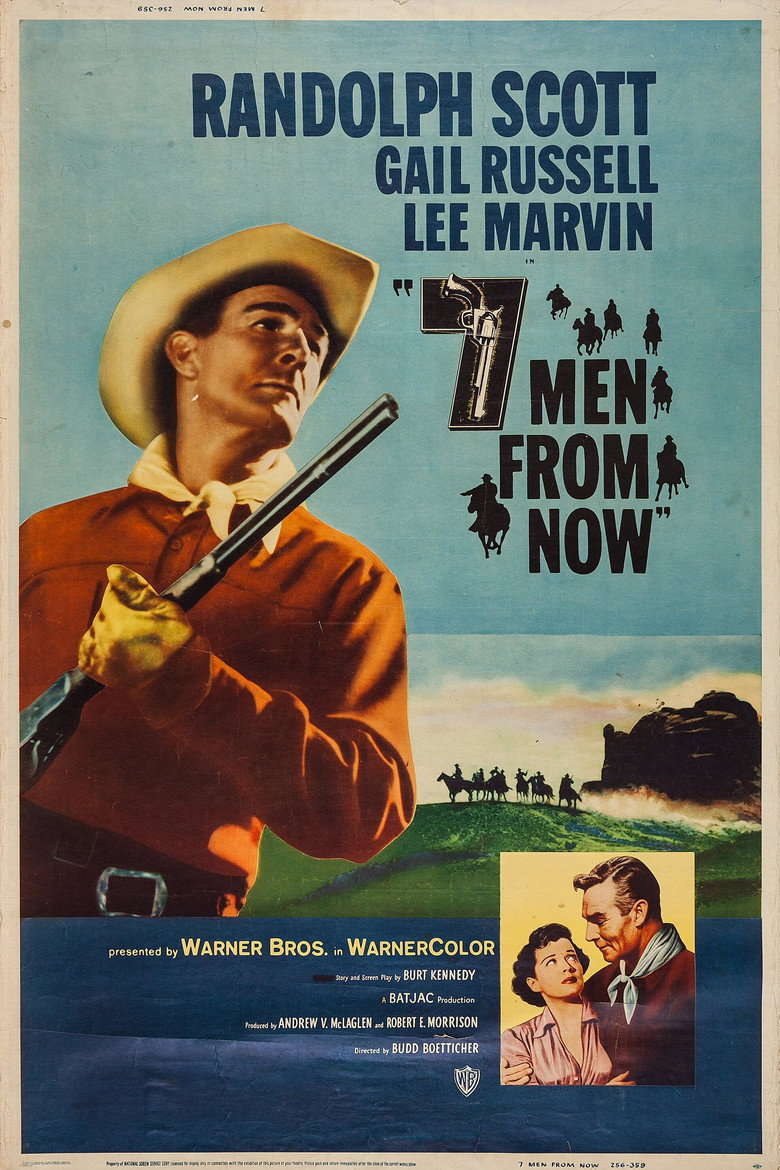 7 Men from Now (1956) — affiche film et bande-annonce