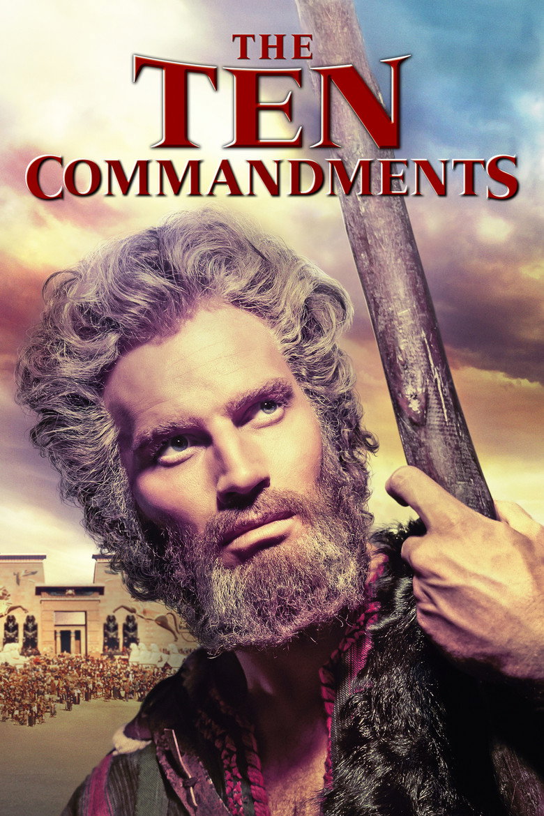 The Ten Commandments (1956) — affiche film et bande-annonce