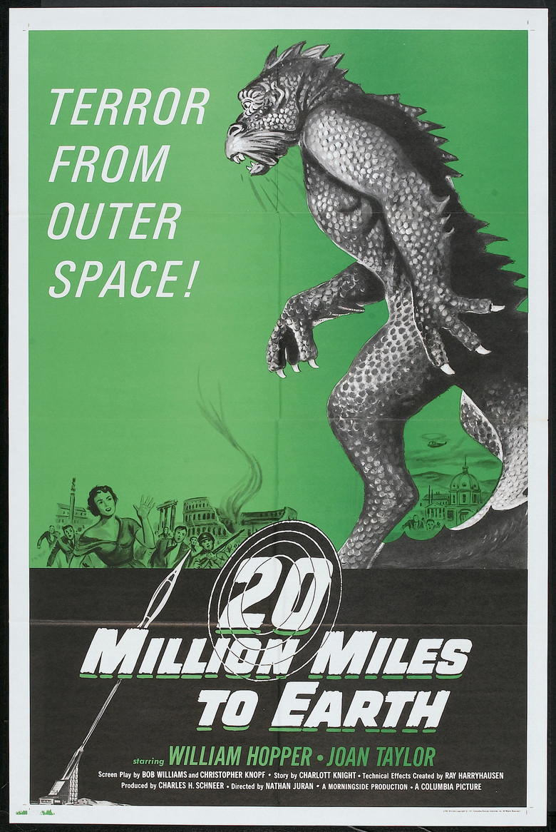 20 Million Miles to Earth (1957) — affiche film et bande-annonce