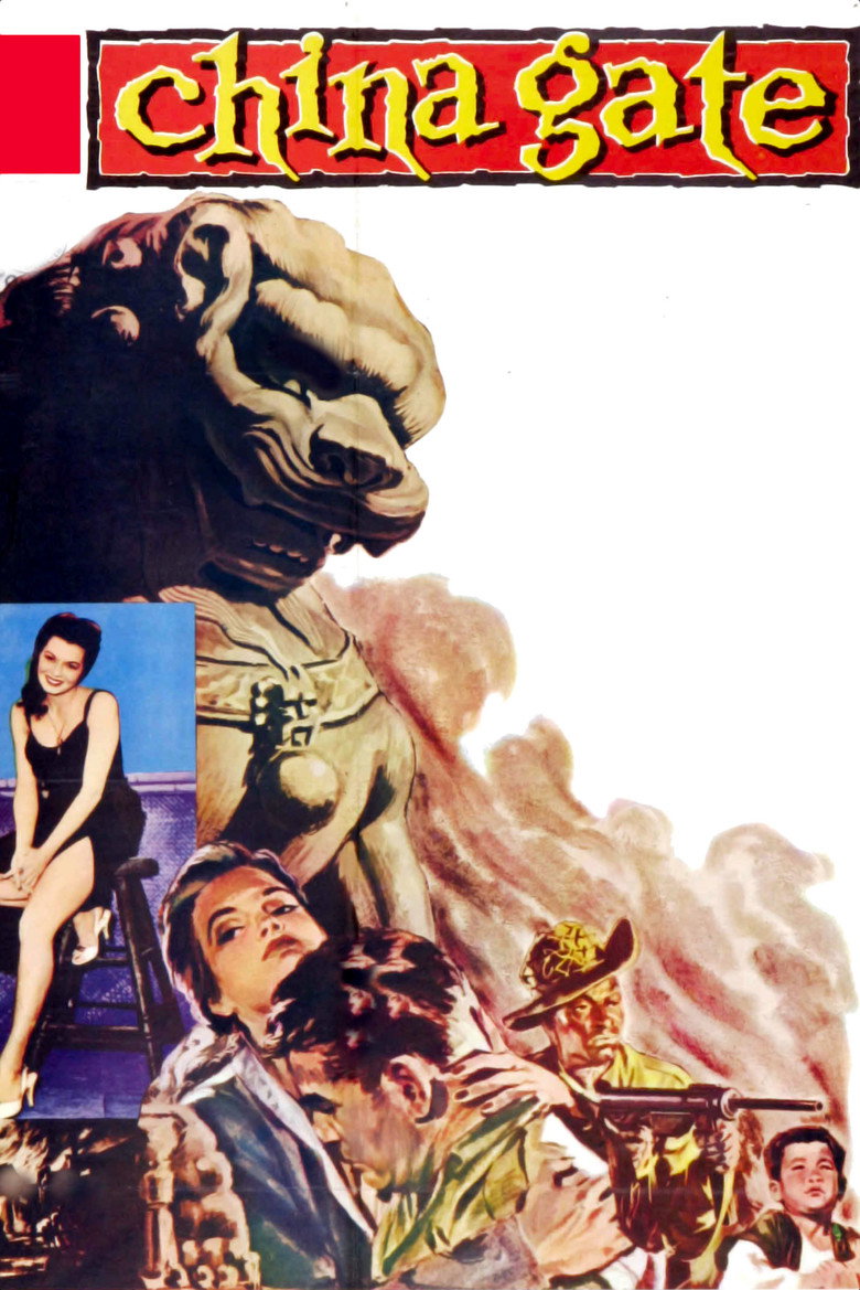 China Gate (1957) — affiche film