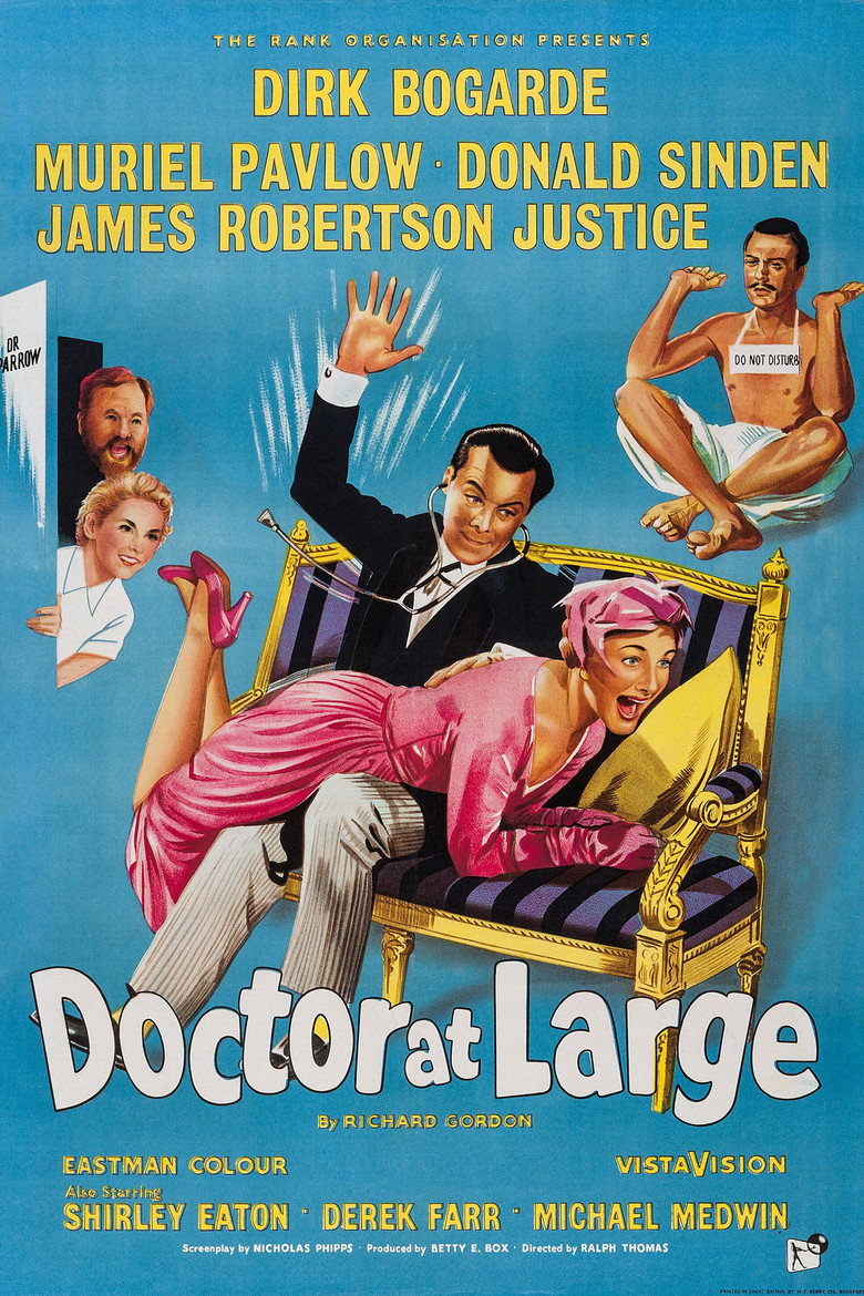 Doctor at Large (1957) — affiche film