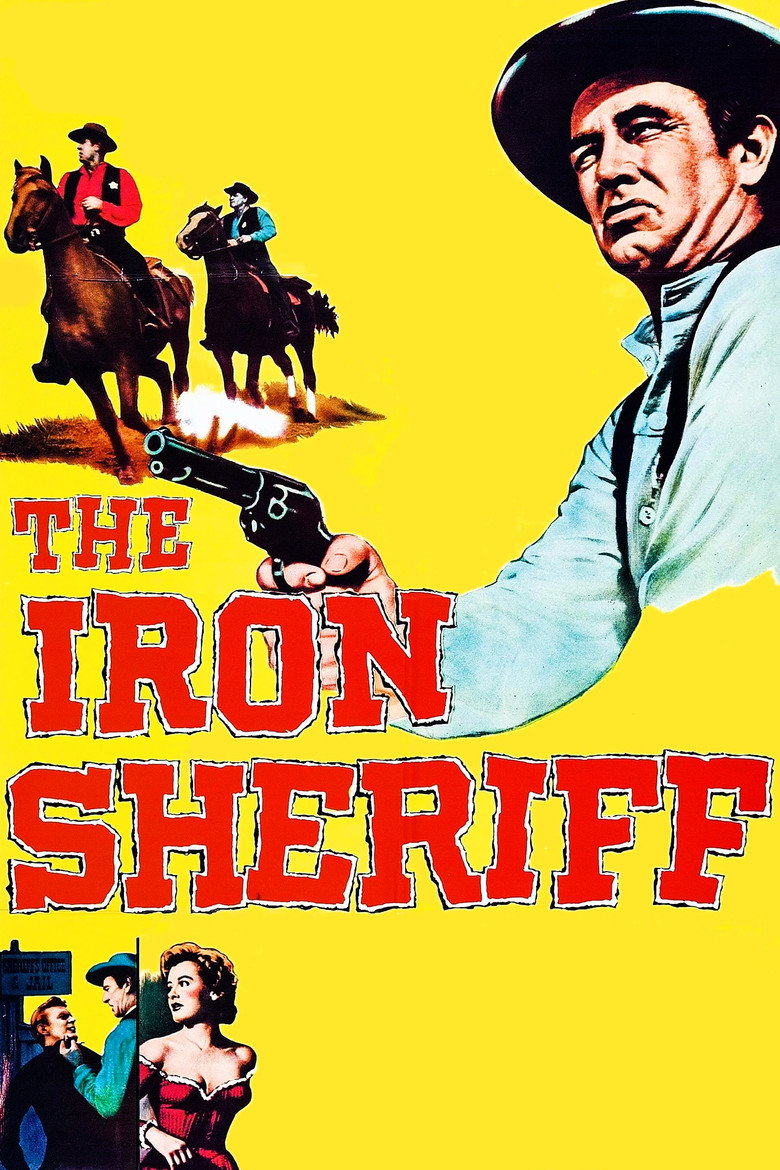 The Iron Sheriff (1957) — affiche film