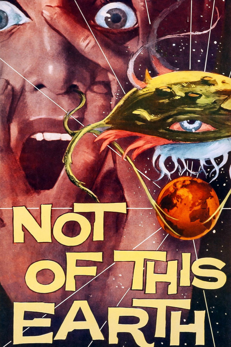 Not of This Earth (1957) — affiche film et bande-annonce